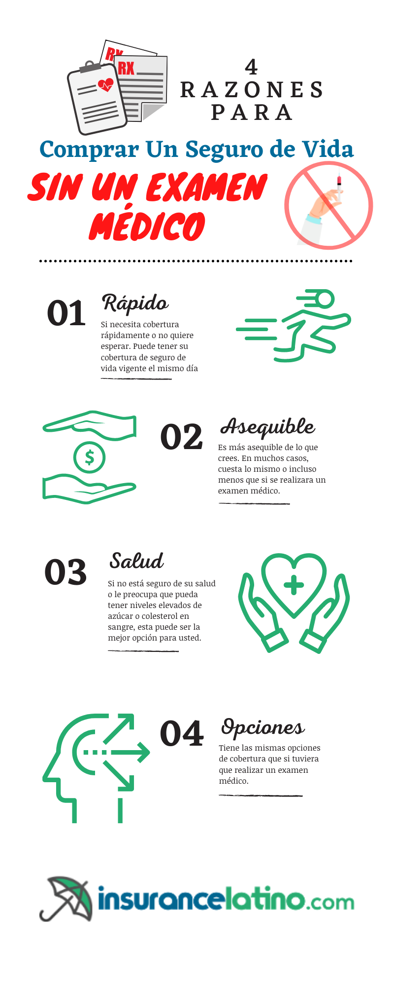 beneficios de los seguros sin examen medico