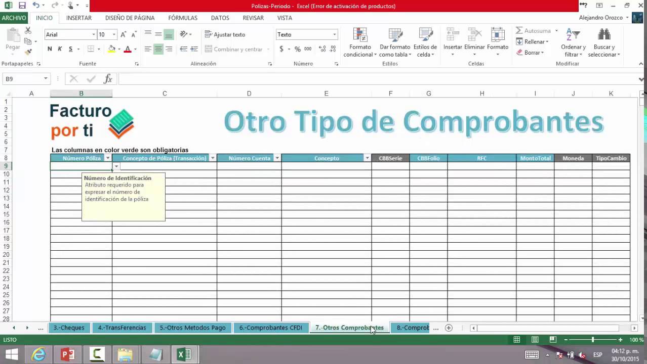 como preparar documentos para polizas
