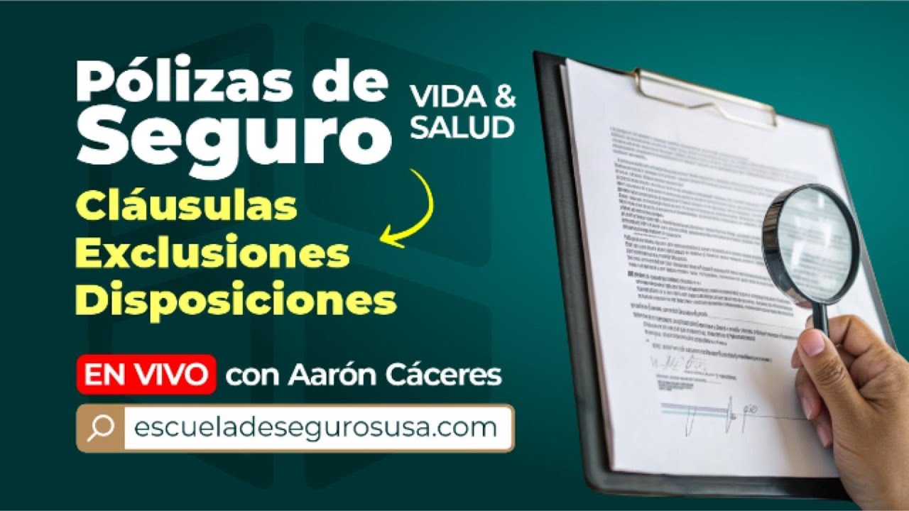 tutorial sobre exclusiones en seguros